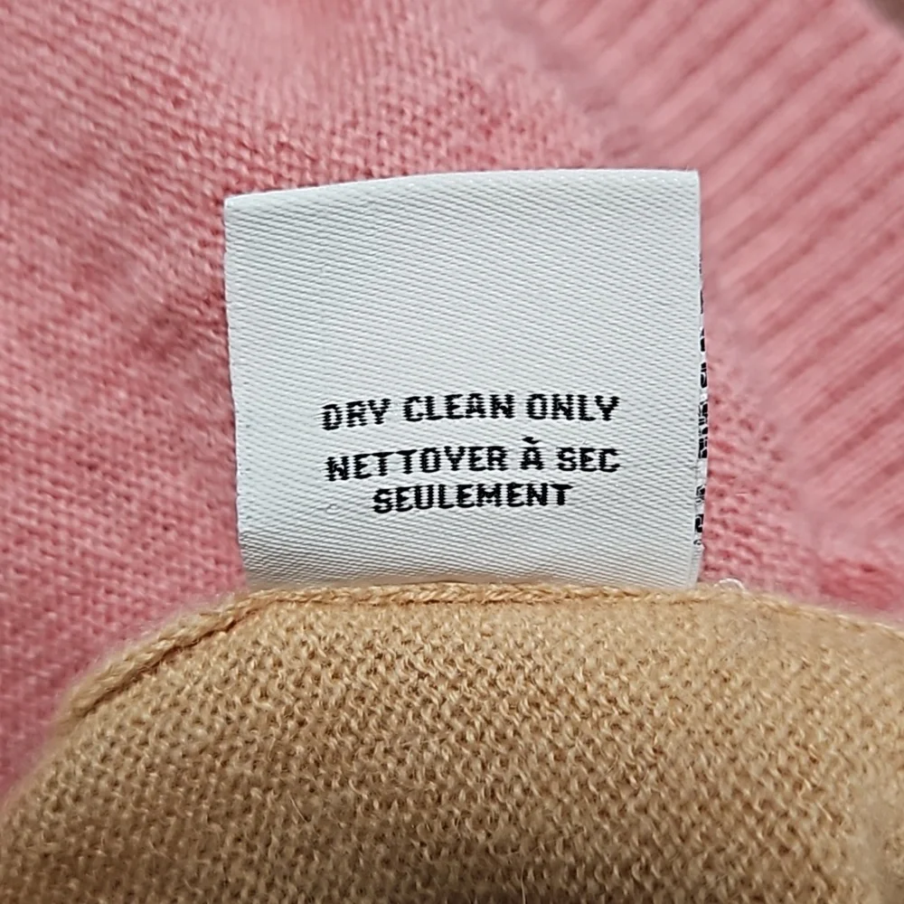 Magaschoni Colorblock V-Neck Cashmere Cardigan - Picture 7 of 7